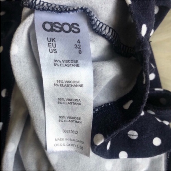 ASOS Petite Tea Dress with Tie Back - Picture 4 of 6